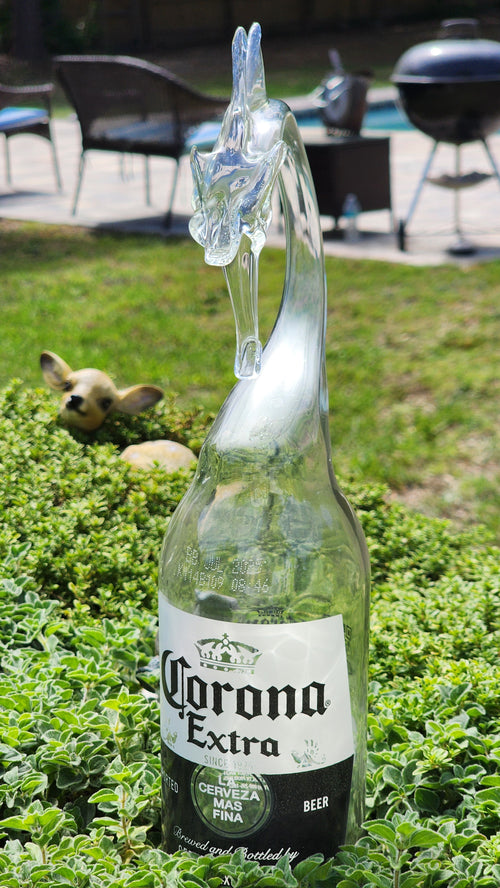 Corona Dragon Beer Bottle Sculpture