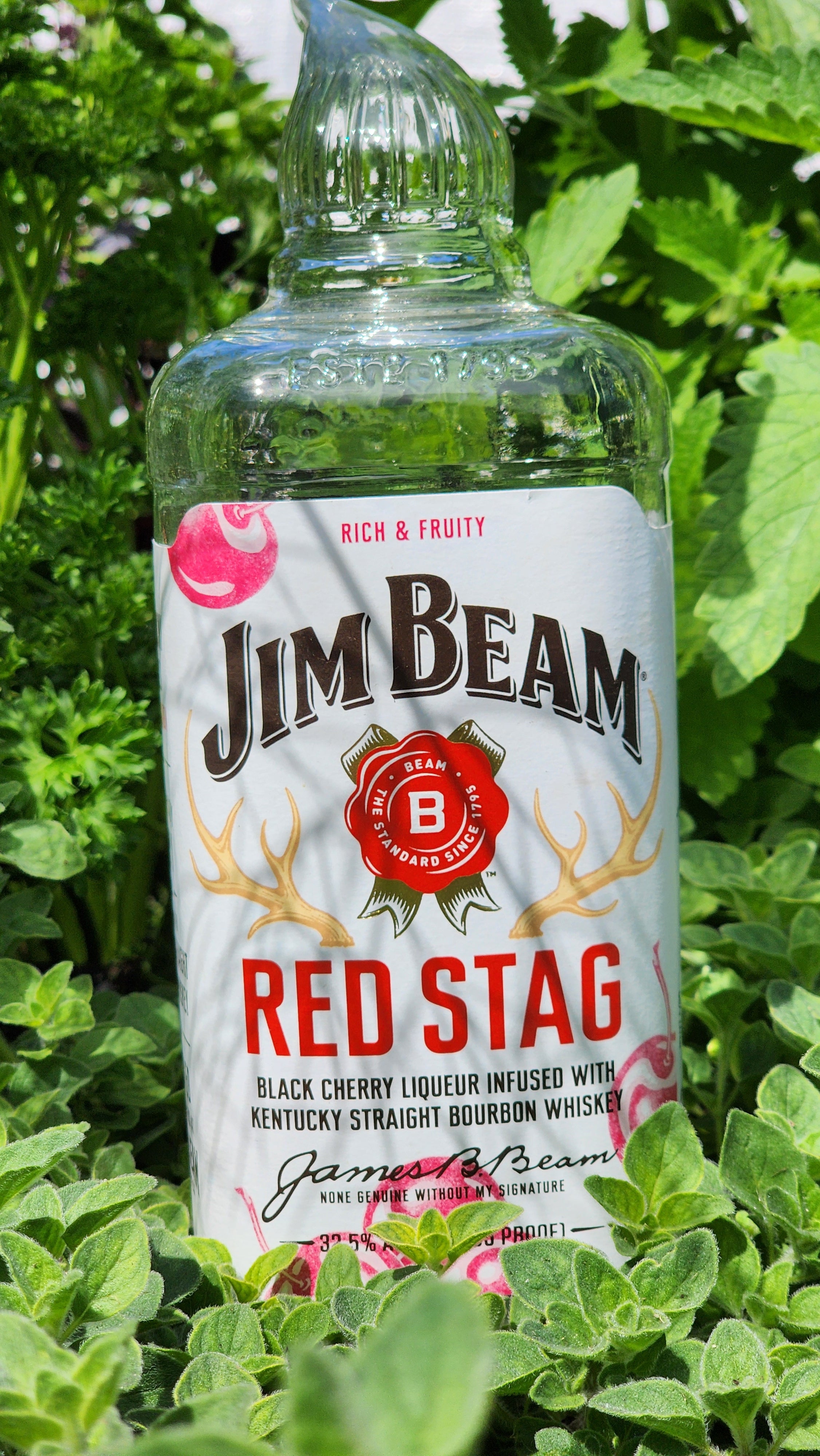 Jim Beam Red Stag Sculpted Dragon