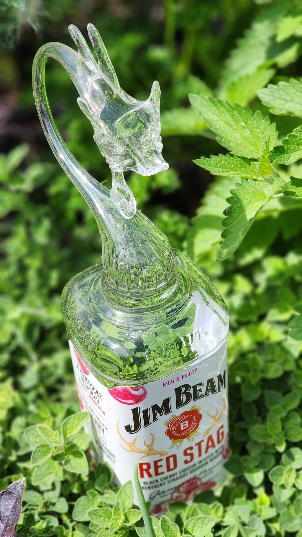 Jim Beam Red Stag Sculpted Dragon