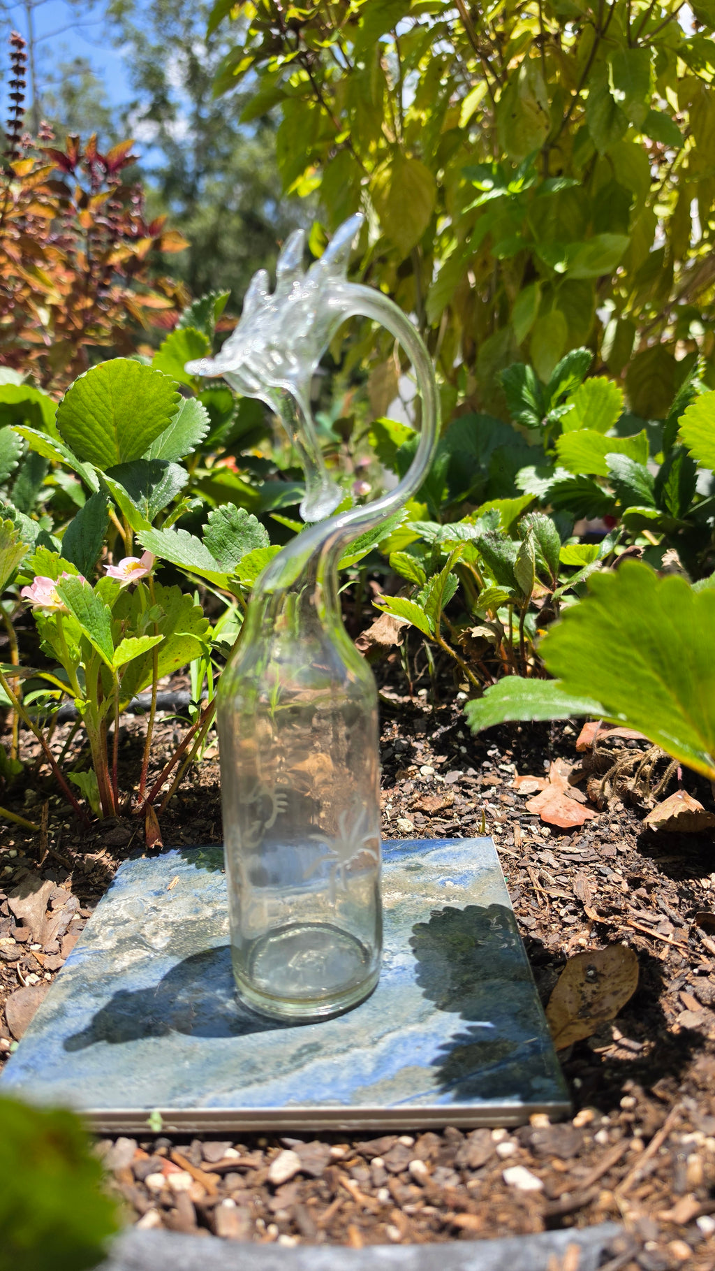 Sandblasted Sweet Baby Ray's BBQ Sauce Bottle Art – Handcrafted Decor