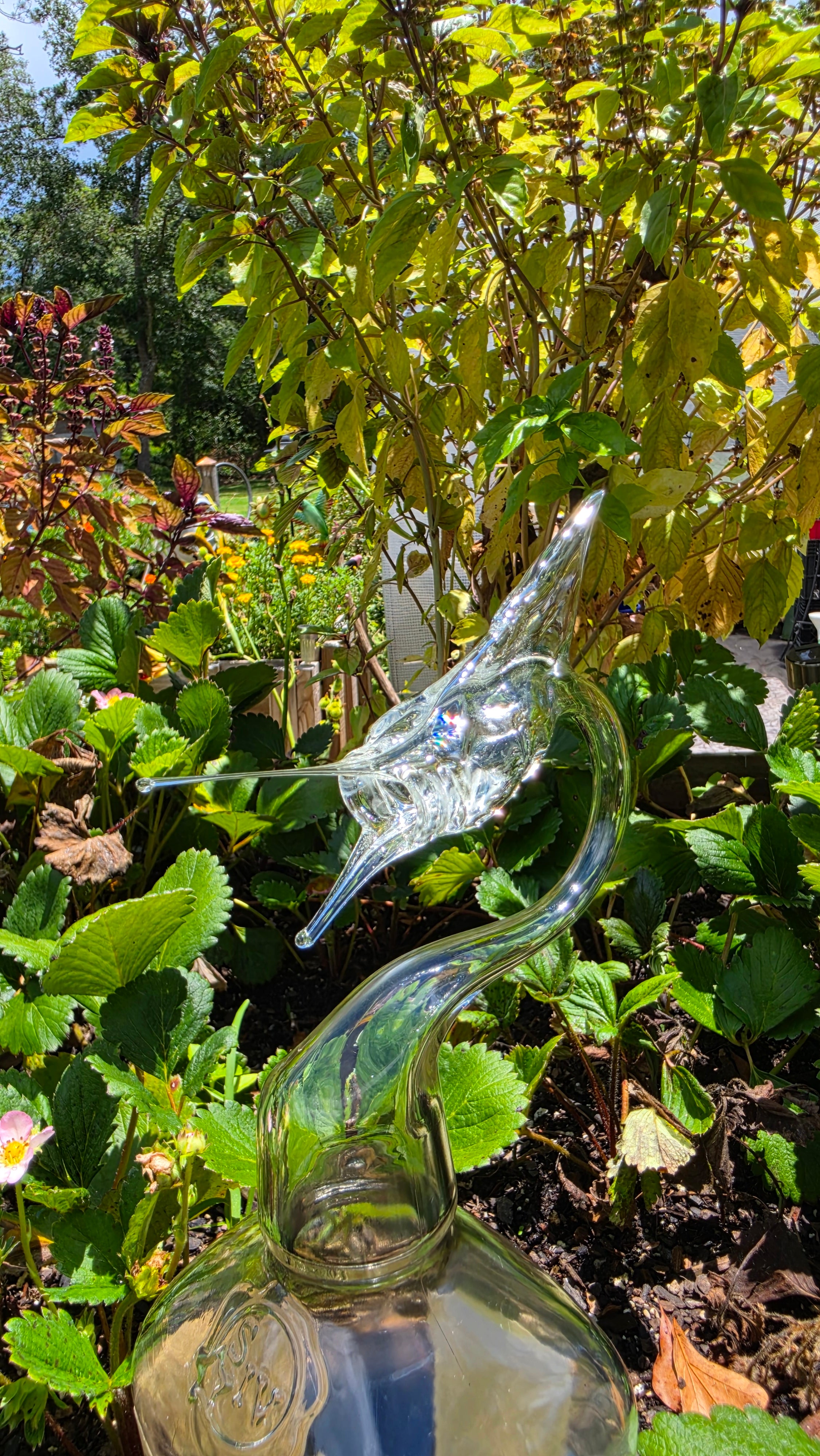 Maker's Mark Bourbon Marlin Bottle Sculpture – Handcrafted Spirits Art