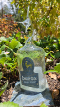 Chicken Cock Whiskey Marlin Bottle Sculpture – Handcrafted Spirits Art