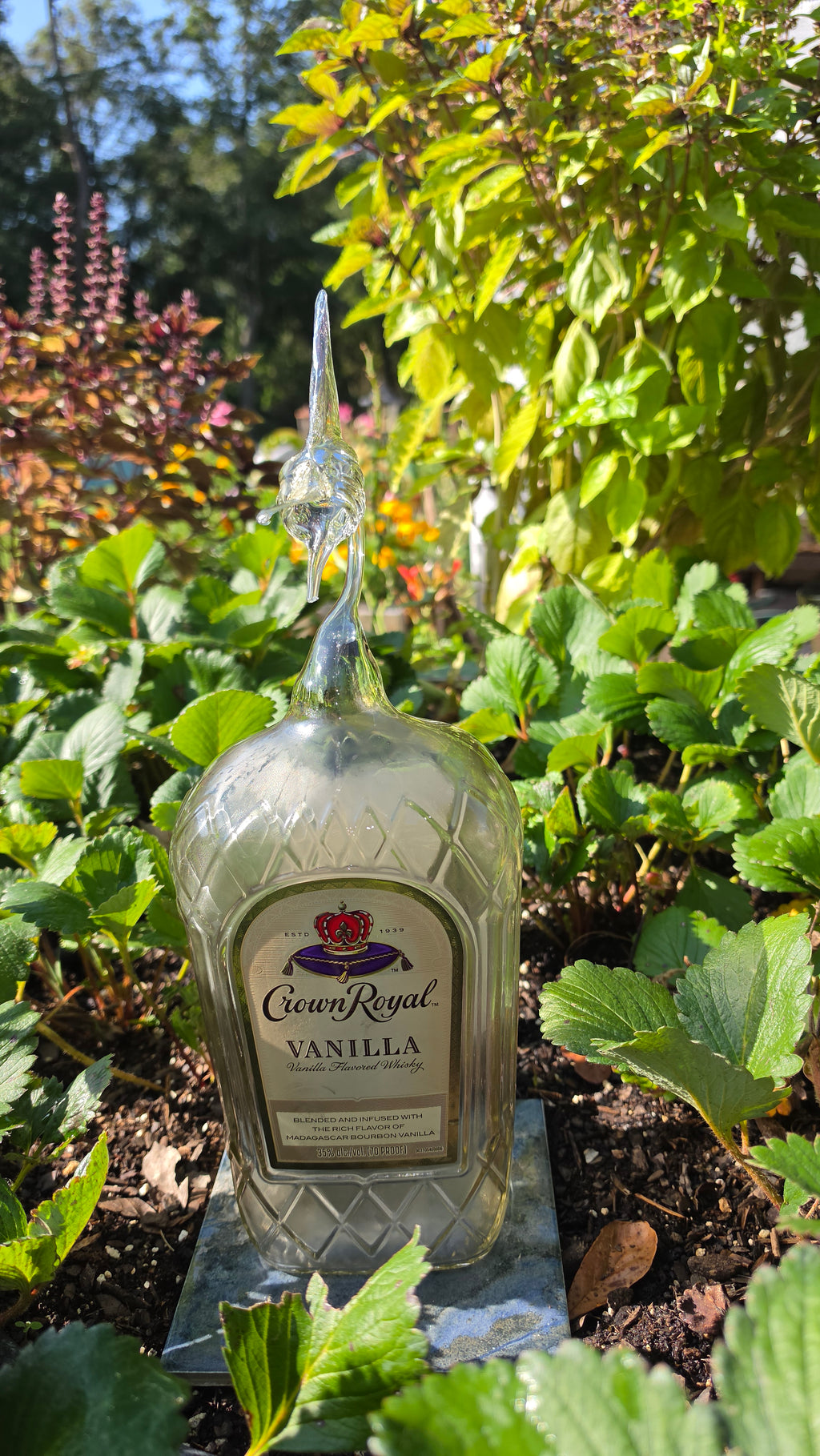 Crown Royal Sculpture – Handcrafted Premium Whiskey Bar Art