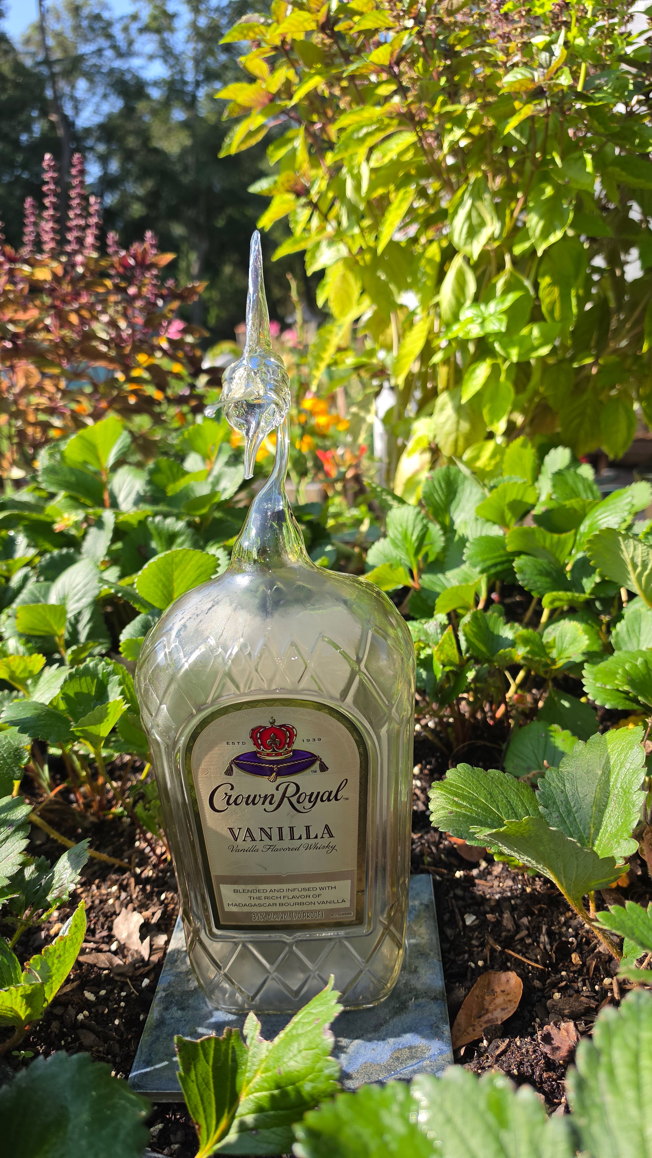 Crown Royal Sculpture – Handcrafted Premium Whiskey Bar Art