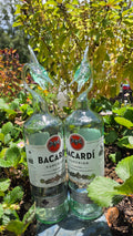 Bacardi Rum Marlin Bottle Sculpture – Handcrafted Tropical Bar Art