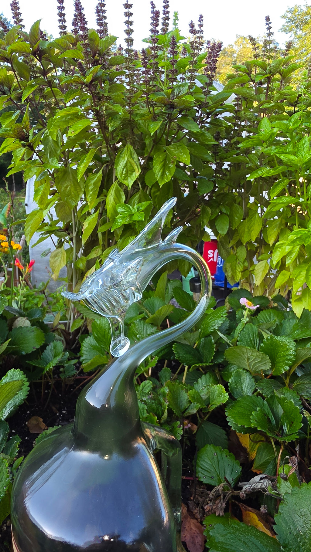 Tito's Vodka Dragon Bottle Sculpture – Handcrafted Bar Art | Essenar