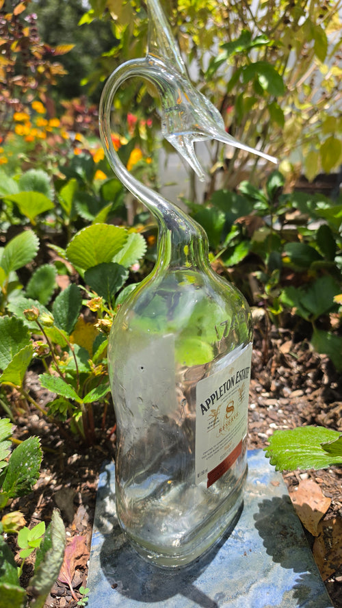 Appleton Rum Marlin Bottle Sculpture – Handcrafted Glass Art | Essenar