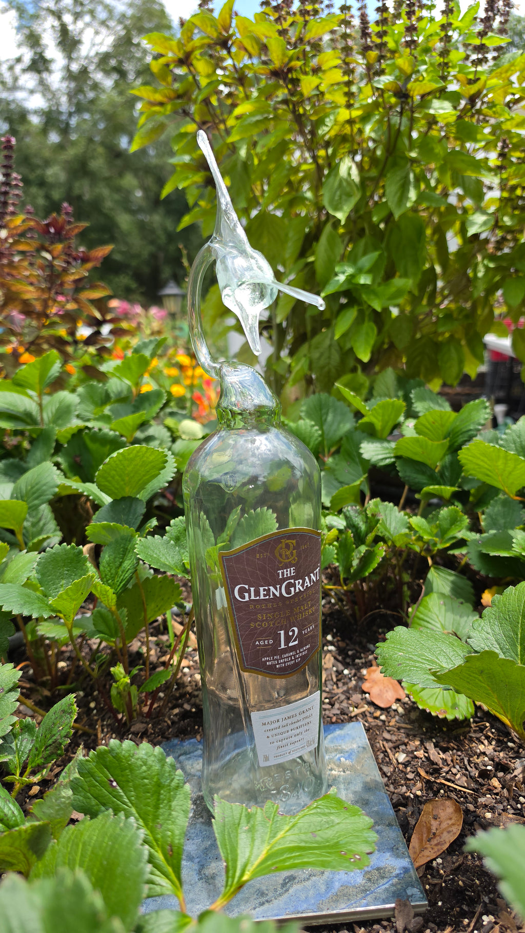 The Glen Grant 12 Marlin Sculpture – Handcrafted Whiskey Fishing Art
