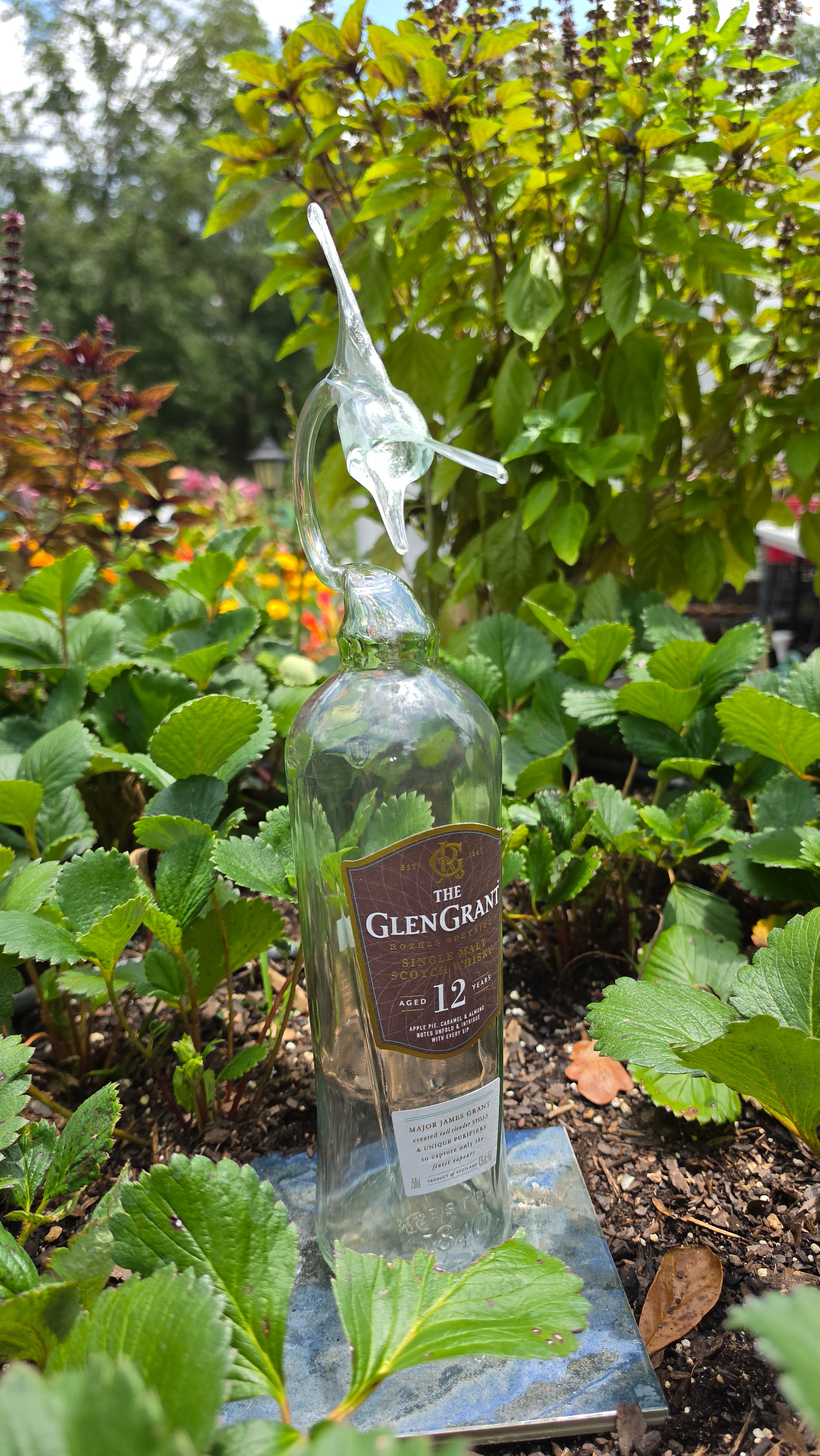 The Glen Grant 12 Marlin Sculpture – Handcrafted Whiskey Fishing Art